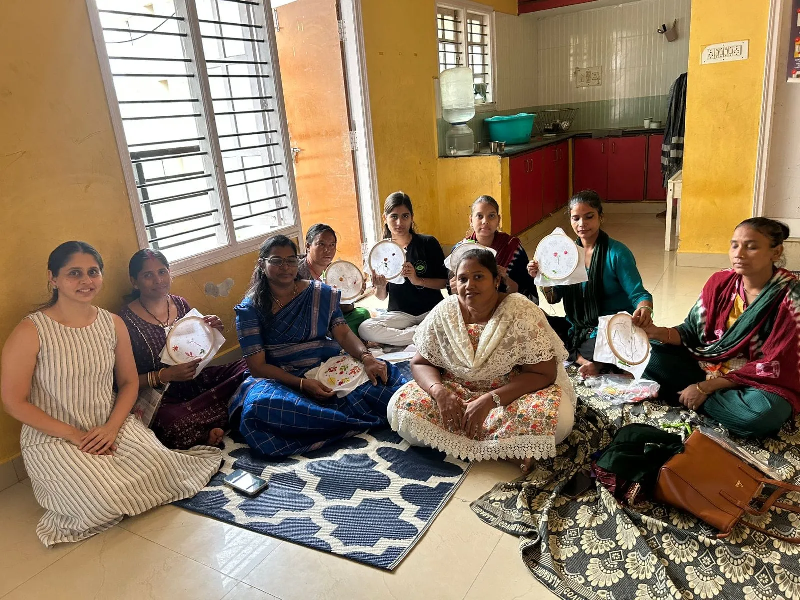 Aari embroidery training for women