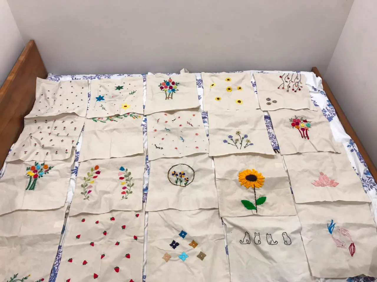 Women learning Aari embroidery