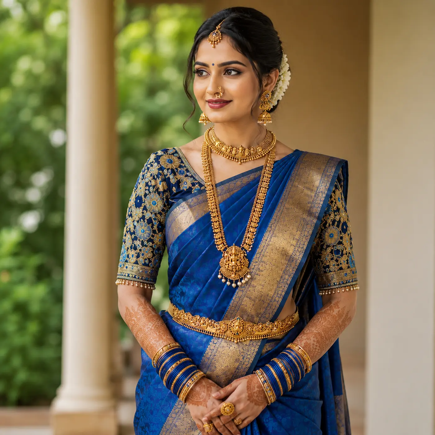 Saree draping styles for weddings