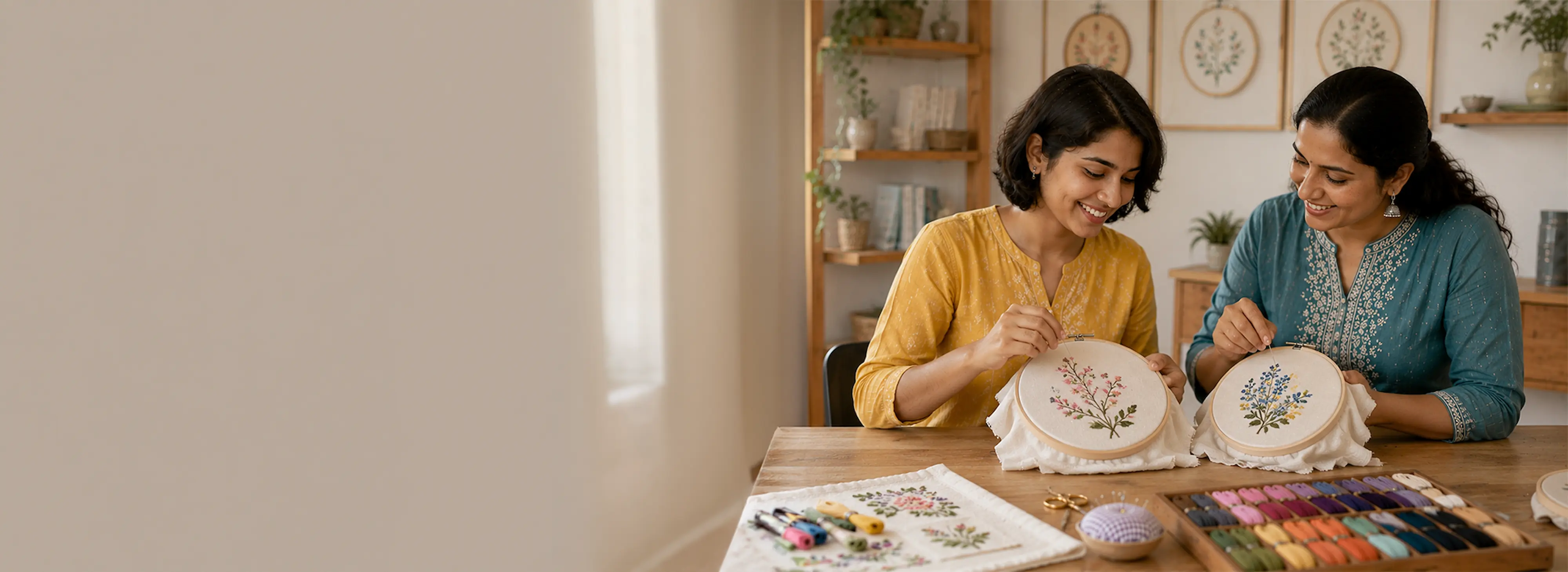 Hand Embroidery Classes in Haralur, Bangalore